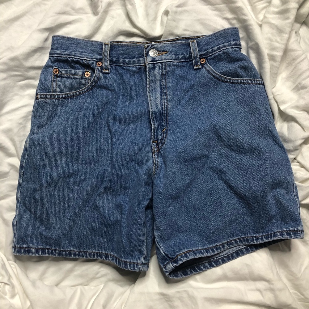 Vintage Levi’s High Rise Denim Shorts